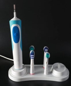 Alternative view of Electric Toothbrush Base Stand Support Brush Head Holder for Braun for Oral B Electric Toothbrushes Bathroom Tools Charger Hole