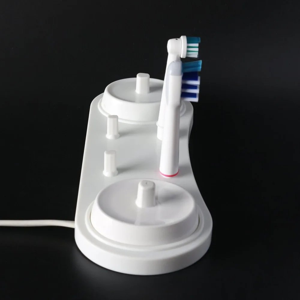 Electric Toothbrush Base Stand Support Brush Head Holder for Braun for Oral B Electric Toothbrushes Bathroom Tools Charger Hole Electric Toothbrush Base Stand Support Brush Head Holder for Braun for Oral B Electric Toothbrushes Bathroom Tools Charger Hole