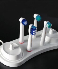 Electric Toothbrush Base Stand Support Brush Head Holder for Braun for Oral B Electric Toothbrushes Bathroom Tools Charger Hole