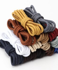 Alternative view of Bold Round Shoelaces Quality Durable Polyester Sneakers Shoe laces Boots Laces for Shoes 80/100/120/140/160cm 1Pair Shoestrings