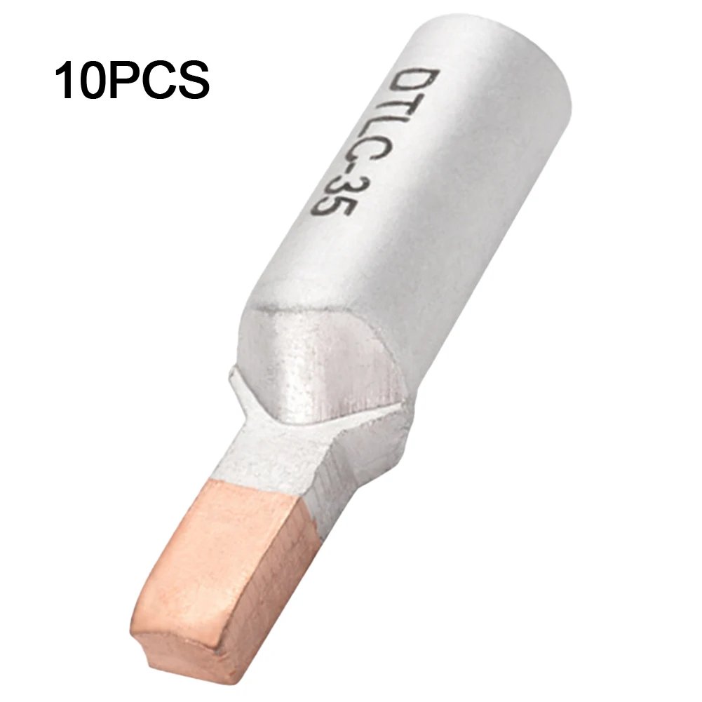10pcs Wire Terminals DTLC-10 DTLC-16 DTLC-25 10-25mm2 For Circuit Breaker Wire DTLC Terminal Cable Lugs Wiring Connector 10pcs Wire Terminals DTLC-10 DTLC-16 DTLC-25 10-25mm2 For Circuit Breaker Wire DTLC Terminal Cable Lugs Wiring Connector
