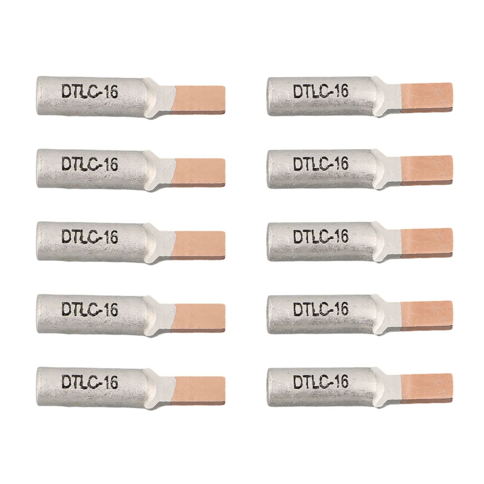 10pcs Wire Terminals DTLC-10 DTLC-16 DTLC-25 10-25mm2 For Circuit Breaker Wire DTLC Terminal Cable Lugs Wiring Connector 10pcs Wire Terminals DTLC-10 DTLC-16 DTLC-25 10-25mm2 For Circuit Breaker Wire DTLC Terminal Cable Lugs Wiring Connector