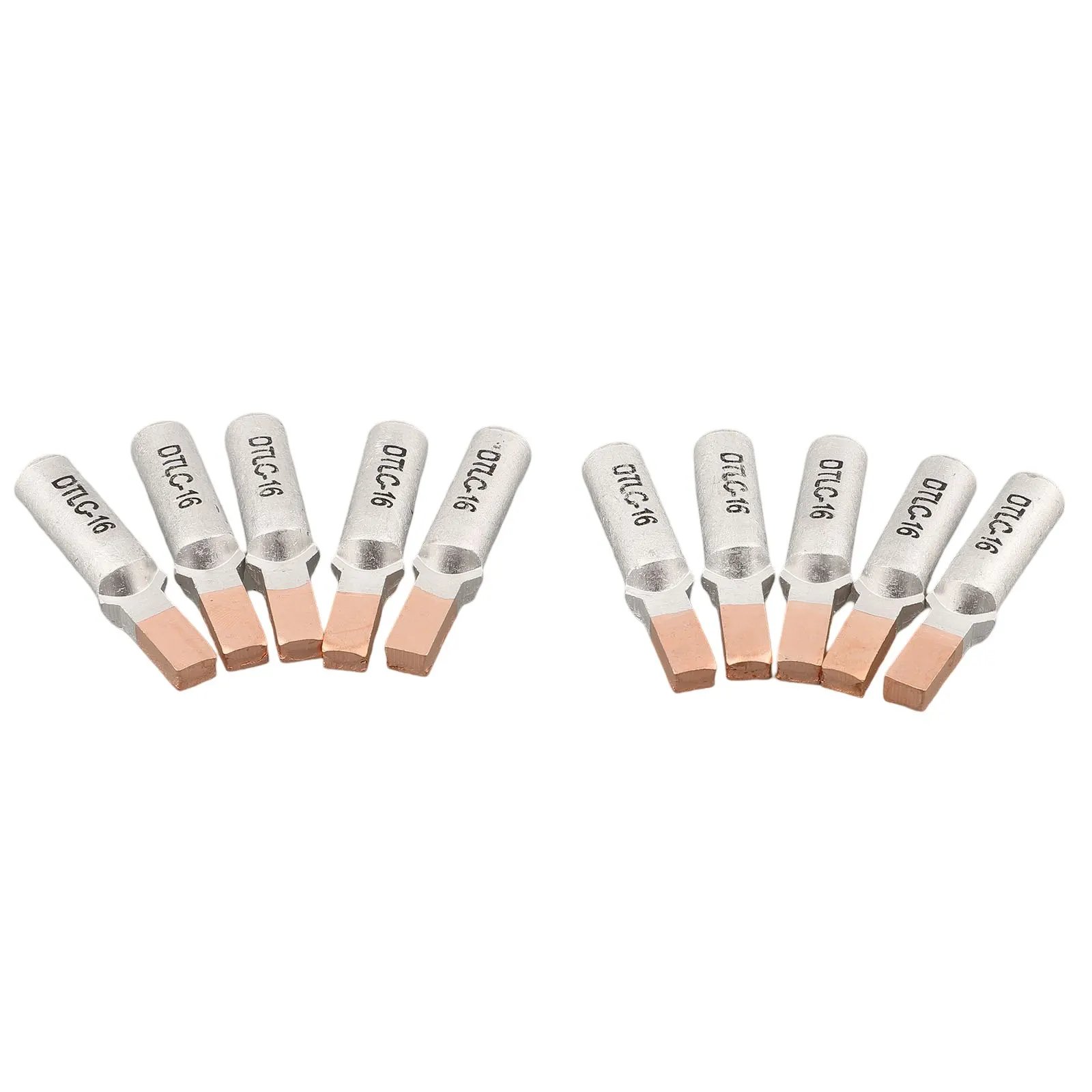 10pcs Wire Terminals DTLC-10 DTLC-16 DTLC-25 10-25mm2 For Circuit Breaker Wire DTLC Terminal Cable Lugs Wiring Connector 10pcs Wire Terminals DTLC-10 DTLC-16 DTLC-25 10-25mm2 For Circuit Breaker Wire DTLC Terminal Cable Lugs Wiring Connector