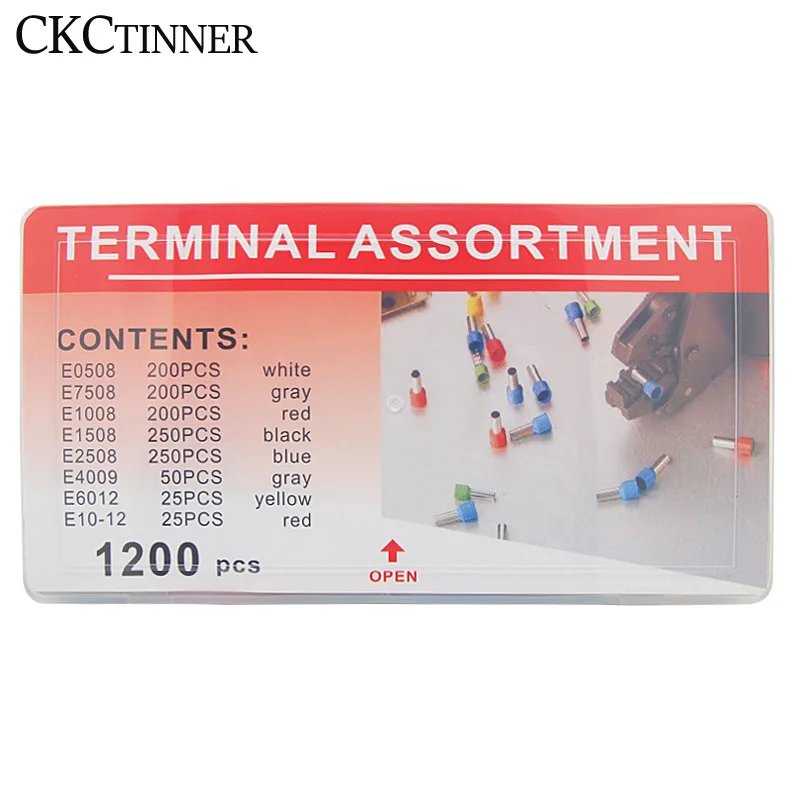 800pcs 1200pcs Insulate Cold Pressed Terminal Ferrule Insulated Double Wiring VE Cable Connector Dual Wire Tube Terminal Kit Set 800pcs 1200pcs Insulate Cold Pressed Terminal Ferrule Insulated Double Wiring VE Cable Connector Dual Wire Tube Terminal Kit Set