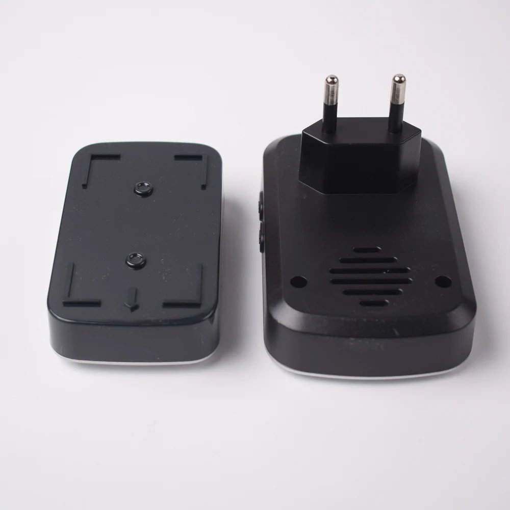 Waterproof Wireless Doorbell AC 100V-240V EU Plug Smart Remote control Door Bell Rings with battery included , plug and play.