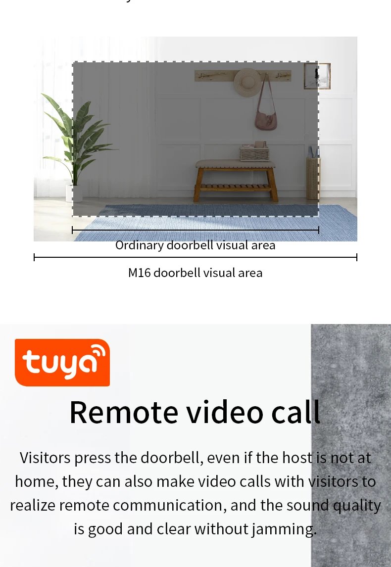 Zemismart Tuya WiFi 1080P Smart Video Doorbell Installed Battery Wireless Video Intercom Remote Recording Night Vision Camera Zemismart Tuya WiFi 1080P Smart Video Doorbell Installed Battery Wireless Video Intercom Remote Recording Night Vision Camera