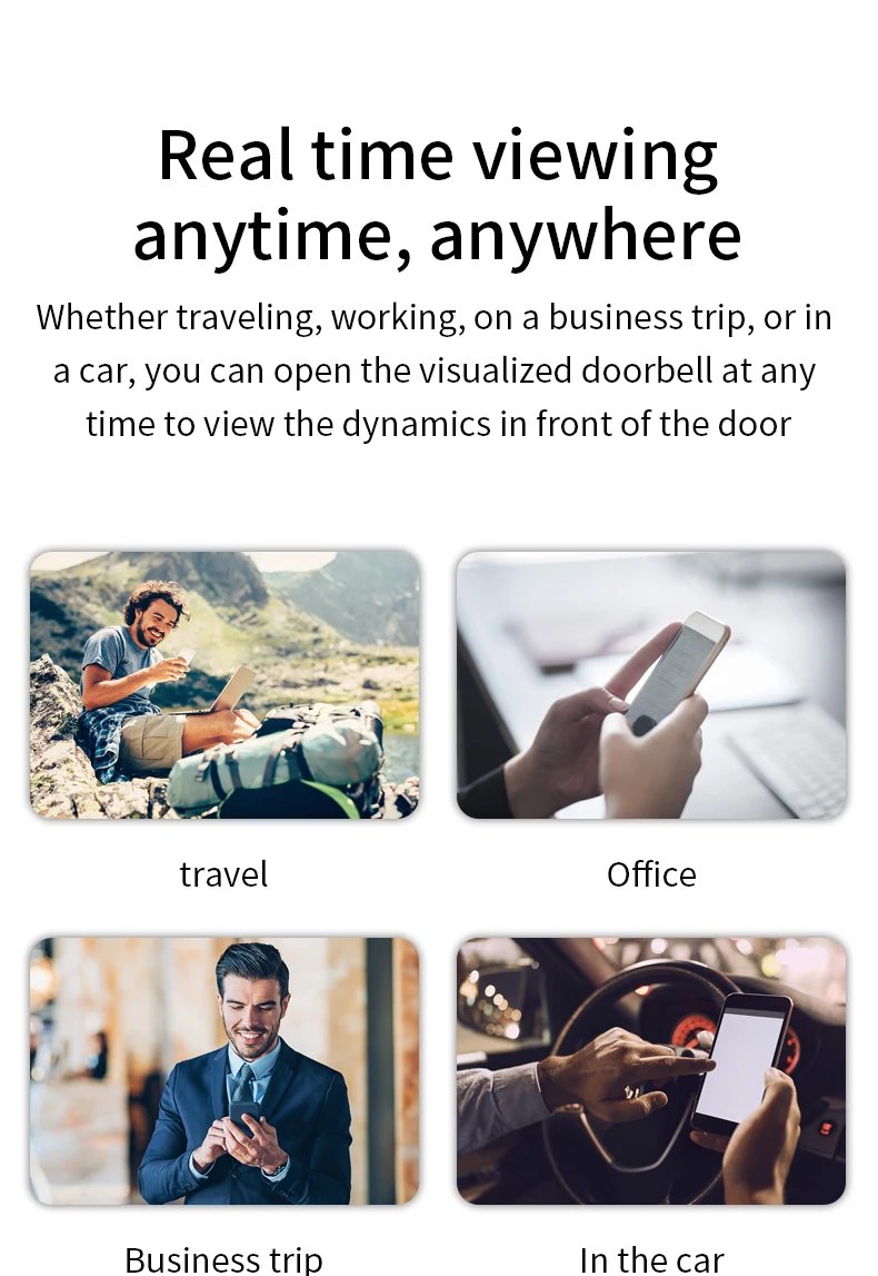 Zemismart Tuya WiFi 1080P Smart Video Doorbell Installed Battery Wireless Video Intercom Remote Recording Night Vision Camera Zemismart Tuya WiFi 1080P Smart Video Doorbell Installed Battery Wireless Video Intercom Remote Recording Night Vision Camera