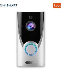 Zemismart Tuya WiFi 1080P Smart Video Doorbell Installed Battery Wireless Video Intercom Remote Recording Night Vision Camera
