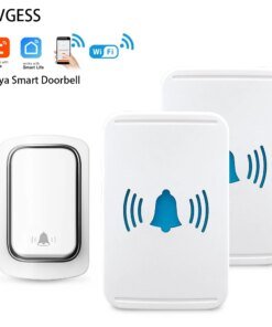Wireless WiFi Bell Tuya no battery required Waterproof external wireless bell Smart life app smart door bell setting