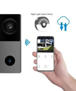 2MP 1080P Tuya Smart Life WIFI IP Doorbell Home Security Visual Door Viewer Intercom System Video Door Phone Camera