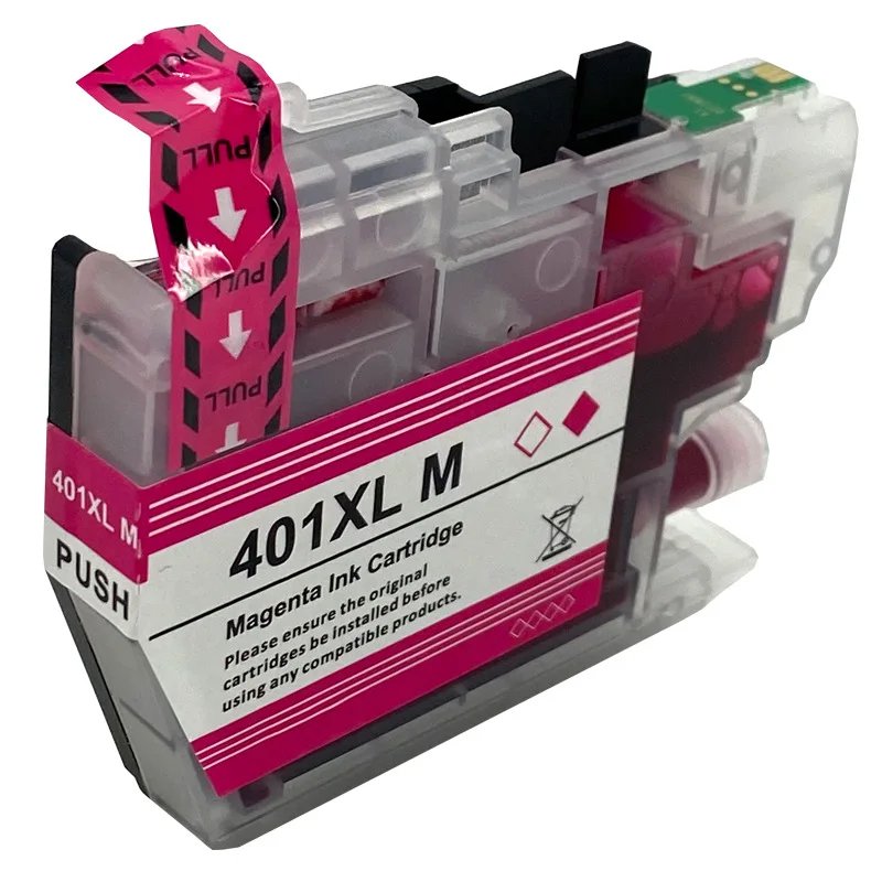 LC401 XL LC401XL Inkjet Ink Cartridge Compatible for Brother J1010DW J1012DW J1170DW J5340DW J5345DW Printer