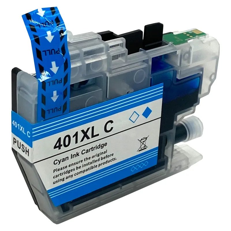LC401 XL LC401XL Inkjet Ink Cartridge Compatible for Brother J1010DW J1012DW J1170DW J5340DW J5345DW Printer