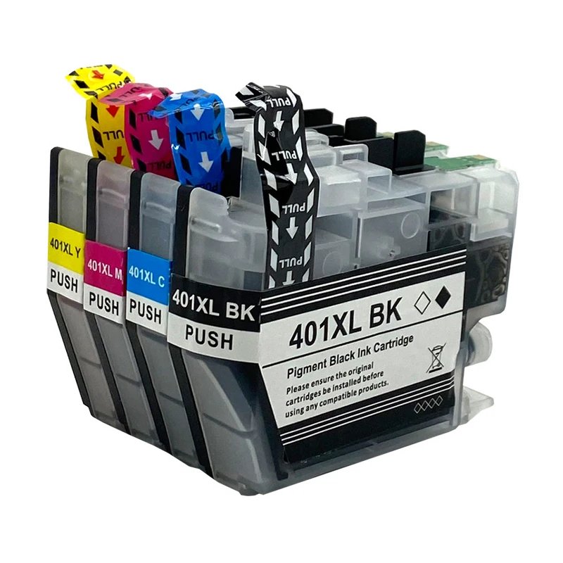 LC401 XL LC401XL Inkjet Ink Cartridge Compatible for Brother J1010DW J1012DW J1170DW J5340DW J5345DW Printer