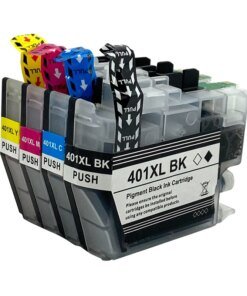 Alternative view of LC401 XL LC401XL Inkjet Ink Cartridge Compatible for Brother J1010DW J1012DW J1170DW J5340DW J5345DW Printer