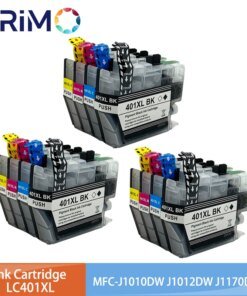 LC401 XL LC401XL Inkjet Ink Cartridge Compatible for Brother J1010DW J1012DW J1170DW J5340DW J5345DW Printer