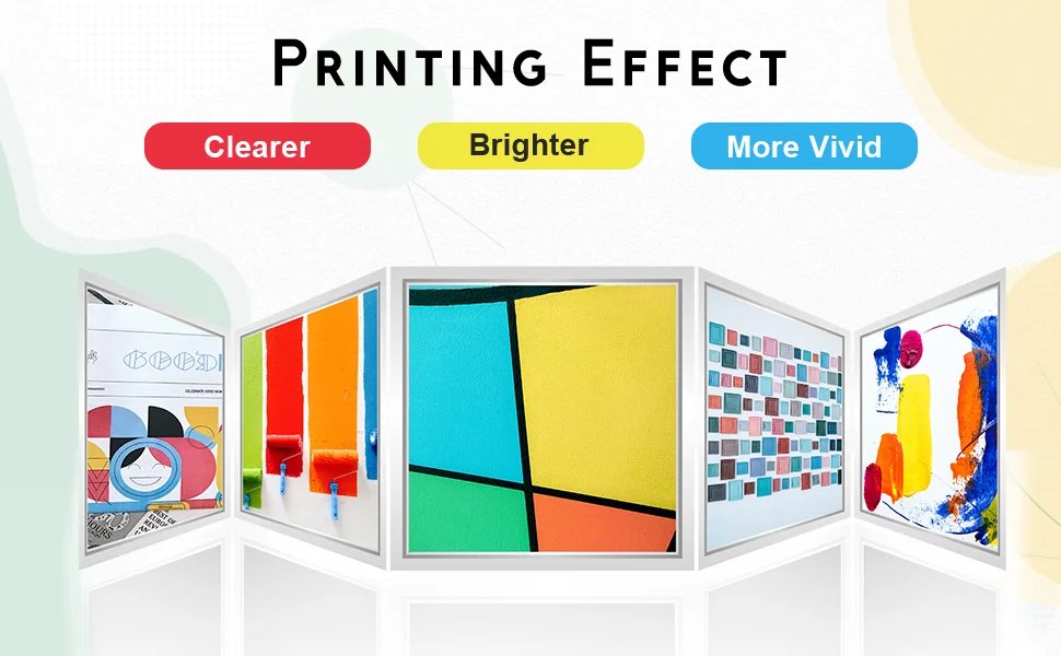 302XL 302 Ink Cartridges Replacement for Epson 302 302XL T302XL for Expression Premium XP-6100 XP-6000 Printer 5-Pack