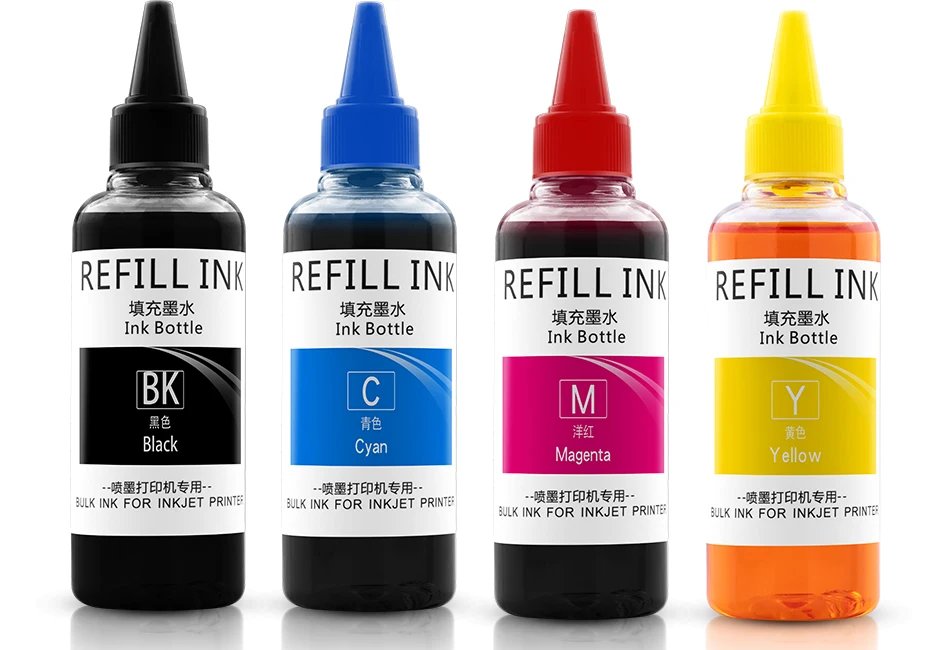 100ML Refill Dye Ink Kit For Canon PG 540 CL 541 PIXMA MG3250 MG3255 MG3550 MG4100 MG4150 MG4200 MG4250 Printer PG540 PG-540XL 100ML Refill Dye Ink Kit For Canon PG 540 CL 541 PIXMA MG3250 MG3255 MG3550 MG4100 MG4150 MG4200 MG4250 Printer PG540 PG-540XL