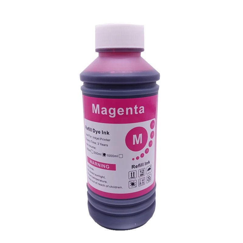 500ML Universal BK C M Y Refill Dye Based Ink Large Capacity Use For Epson Canon HP Brother Lexmark Samsung Dell Inkjet Printer 500ML Universal BK C M Y Refill Dye Based Ink Large Capacity Use For Epson Canon HP Brother Lexmark Samsung Dell Inkjet Printer