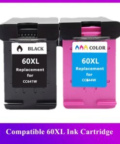 Compatible for HP 60 XL ink cartridge for HP60 60xl Deskjet F2480 F2420 F4480 F4580 F4280 D2660 D2530 D2560 PhotoSmart C4680