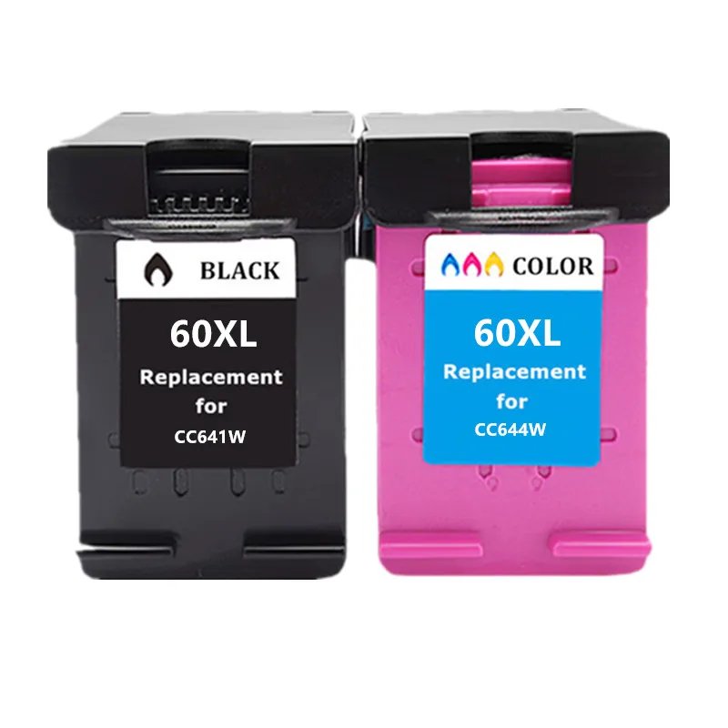Compatible for HP 60 XL ink cartridge for HP60 60xl Deskjet F2480 F2420 F4480 F4580 F4280 D2660 D2530 D2560 PhotoSmart C4680
