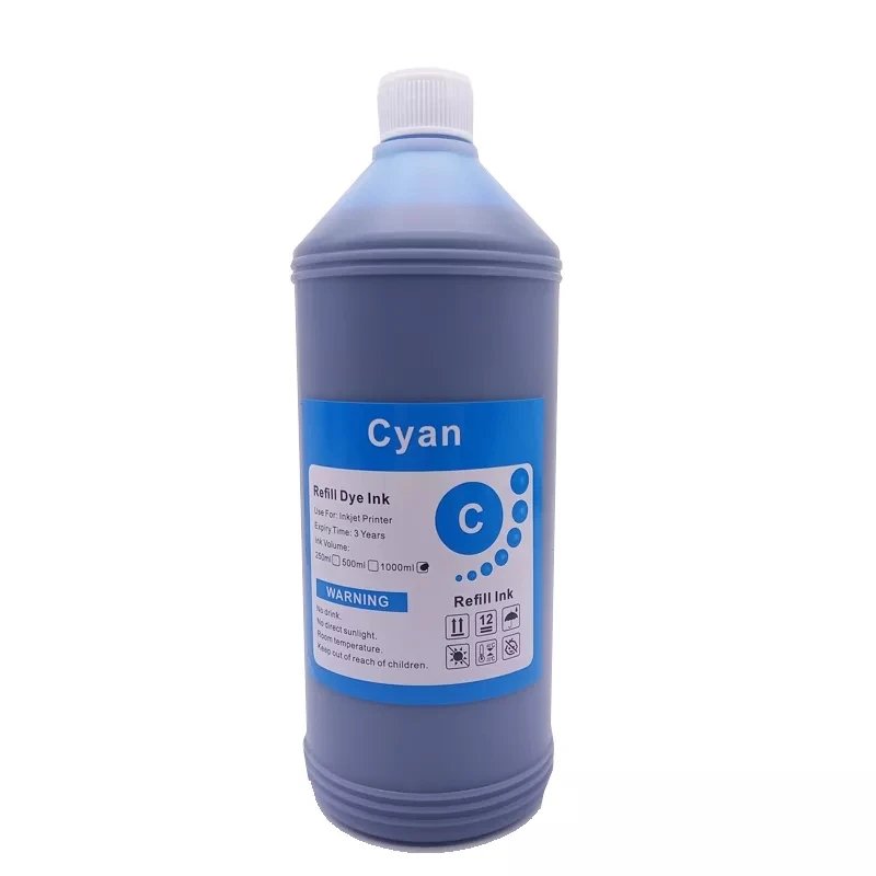1000ML 1KG Liter Black C M Y Refill Dye Based Ink Kit Replacement For Epson Canon HP Brother Lexmark Samsung Dell Inkjet Printer 1000ML 1KG Liter Black C M Y Refill Dye Based Ink Kit Replacement For Epson Canon HP Brother Lexmark Samsung Dell Inkjet Printer