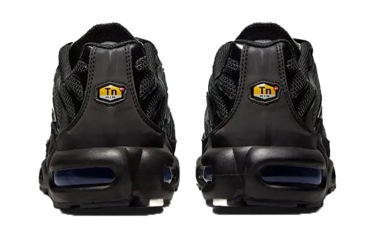 Nike Air Max Plus Black Suede Silver Sneakers shoes DQ0850-001