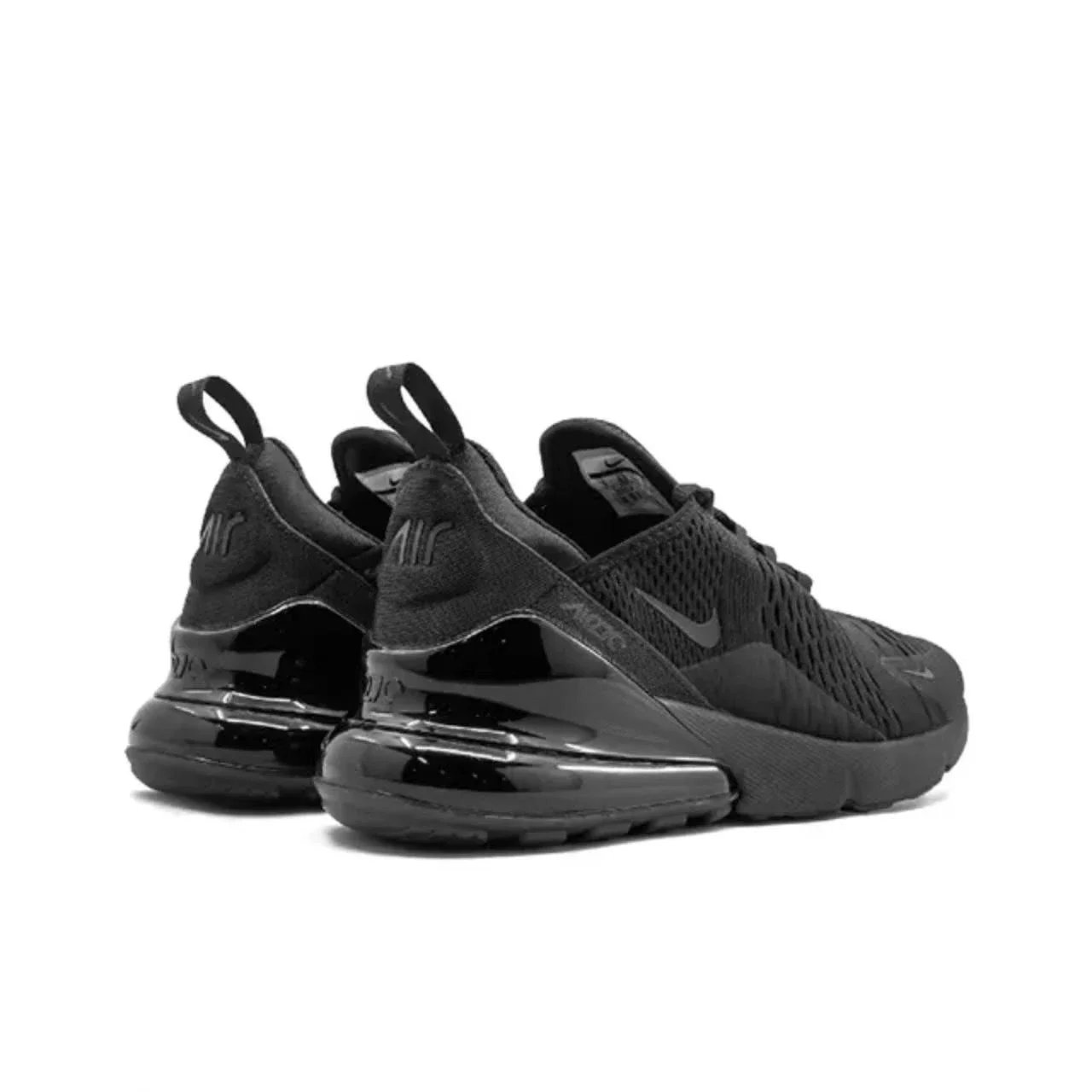 Nike Air Max 270 Mesh Shock Absorption Non-Slip Abrasion Resistant Low Top Air Cushion Running Shoes Unisex Black & White Nike Air Max 270 Mesh Shock Absorption Non-Slip Abrasion Resistant Low Top Air Cushion Running Shoes Unisex Black & White
