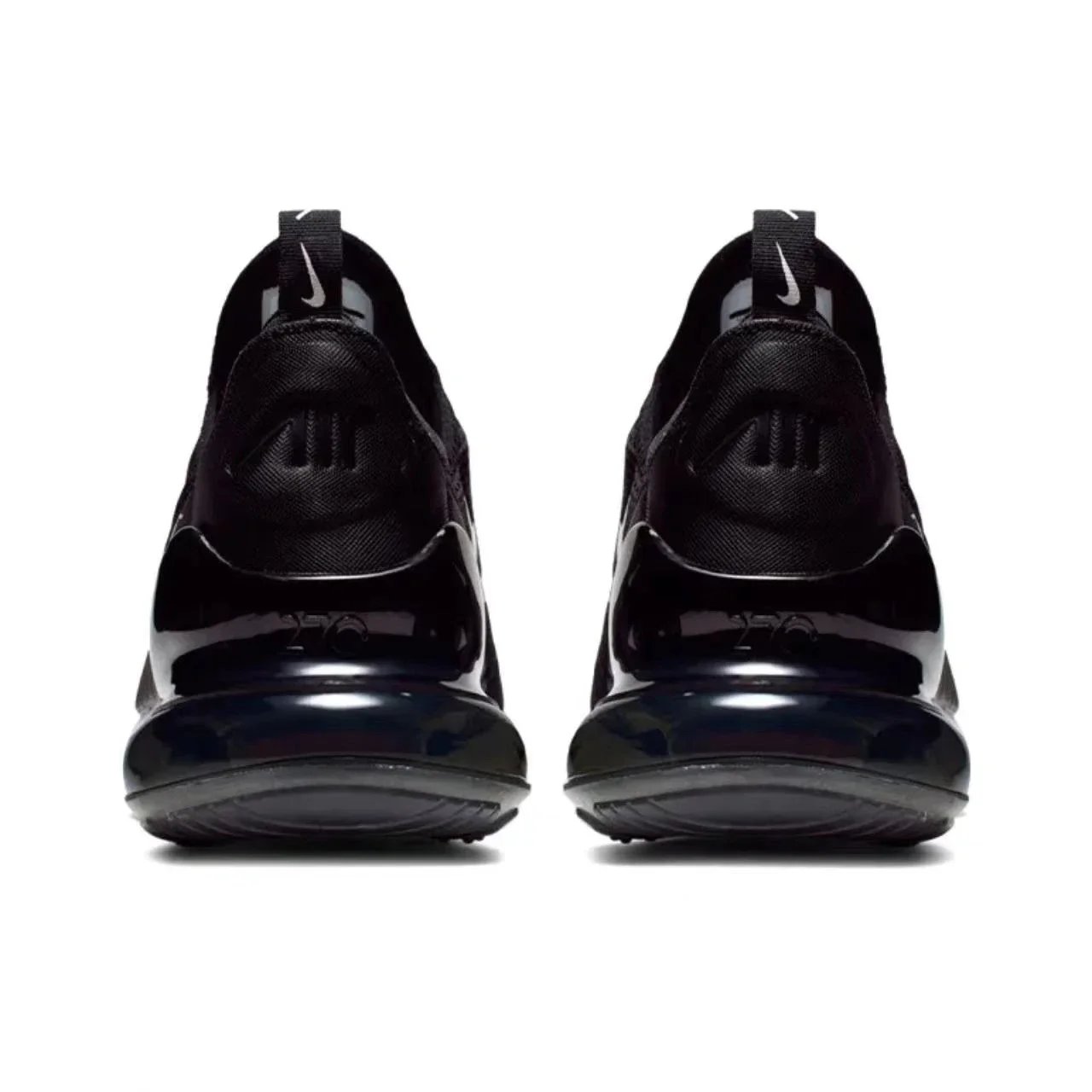 Nike Air Max 270 Mesh Shock Absorption Non-Slip Abrasion Resistant Low Top Air Cushion Running Shoes Unisex Black & White Nike Air Max 270 Mesh Shock Absorption Non-Slip Abrasion Resistant Low Top Air Cushion Running Shoes Unisex Black & White