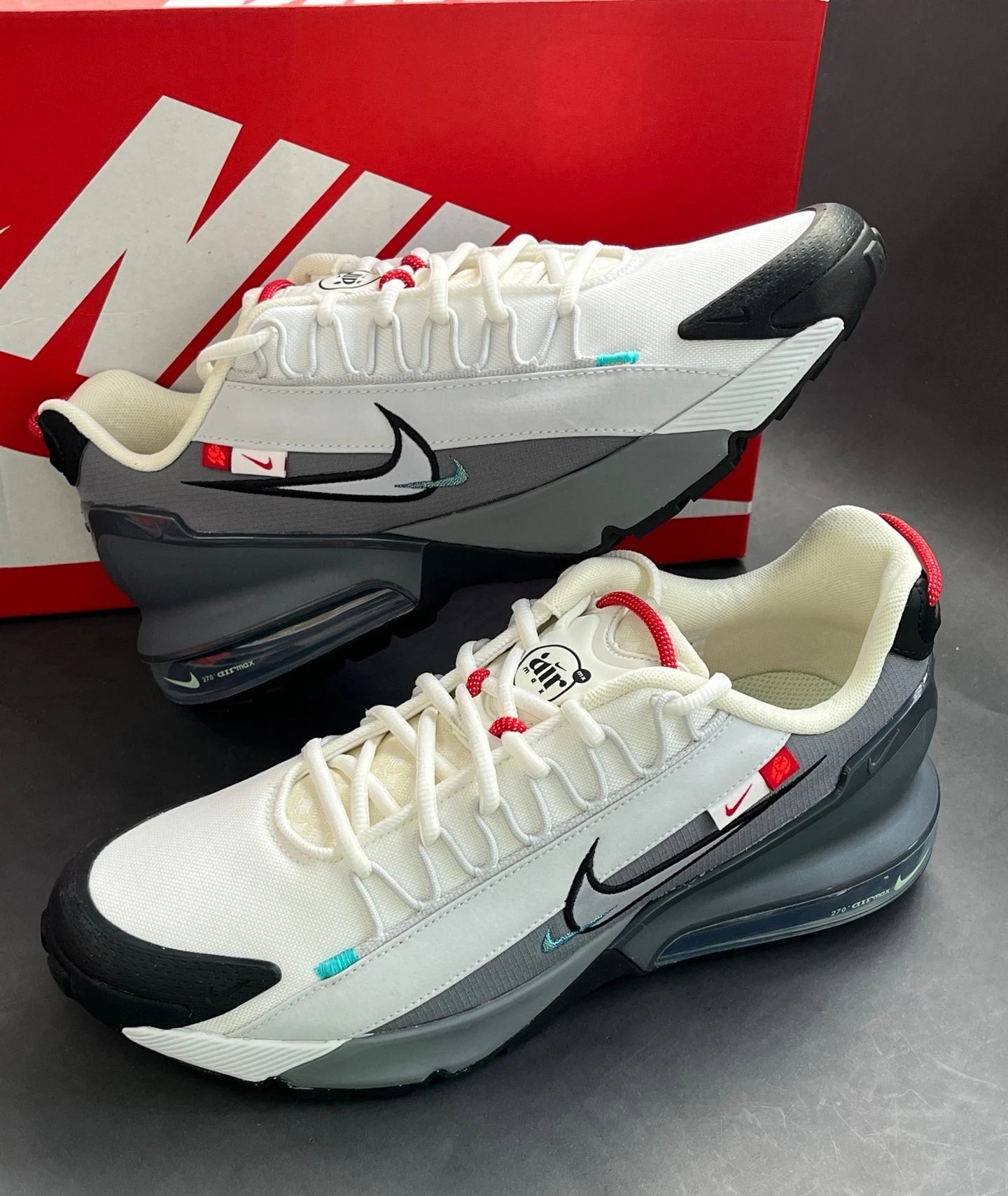 Nike Air Max Pulse Summit White Metallic Silver Sneakers shoes FZ5048-100 With Original Box