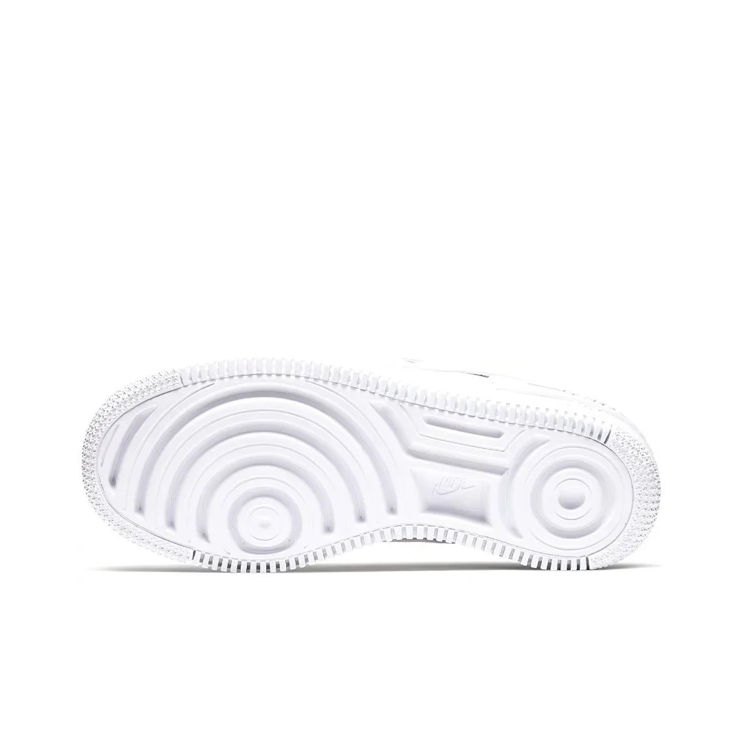 Nike Pink and White Colorway Air Force 1 Shadow Original Low Top Boardshorts Anti-skid Wearable Women's Casual Shoes