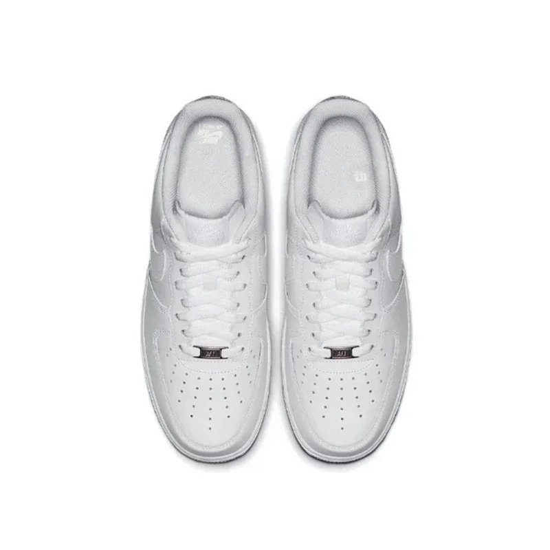 Nike Air Force 1 07 Men and Women Casual Sneakers Af 1 Sports Retro Skateboarding Shoes Black and White Nike Air Force 1 07 Men and Women Casual Sneakers Af 1 Sports Retro Skateboarding Shoes Black and White