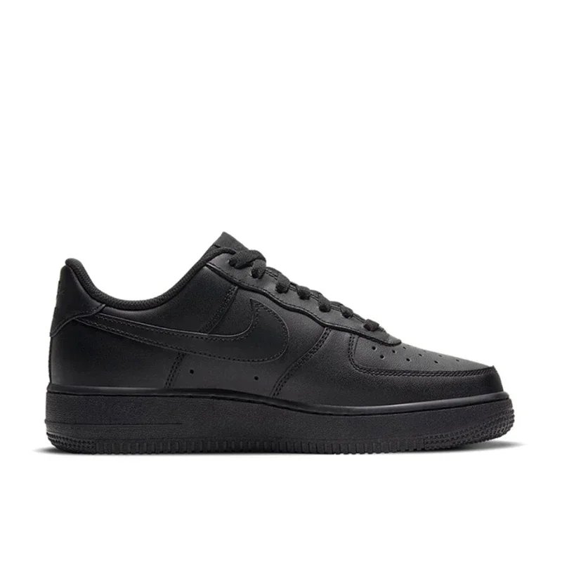 Nike Air Force 1 07 Men and Women Casual Sneakers Af 1 Sports Retro Skateboarding Shoes Black and White Nike Air Force 1 07 Men and Women Casual Sneakers Af 1 Sports Retro Skateboarding Shoes Black and White