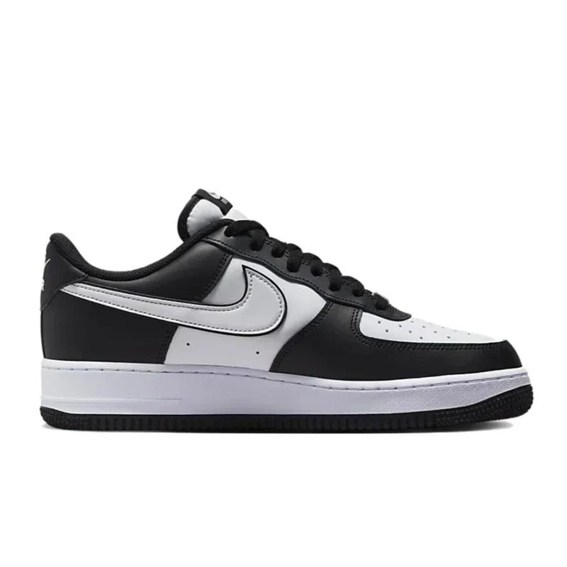 Nike Air Force 1 07 Men and Women Casual Sneakers Af 1 Sports Retro Skateboarding Shoes Black and White Nike Air Force 1 07 Men and Women Casual Sneakers Af 1 Sports Retro Skateboarding Shoes Black and White