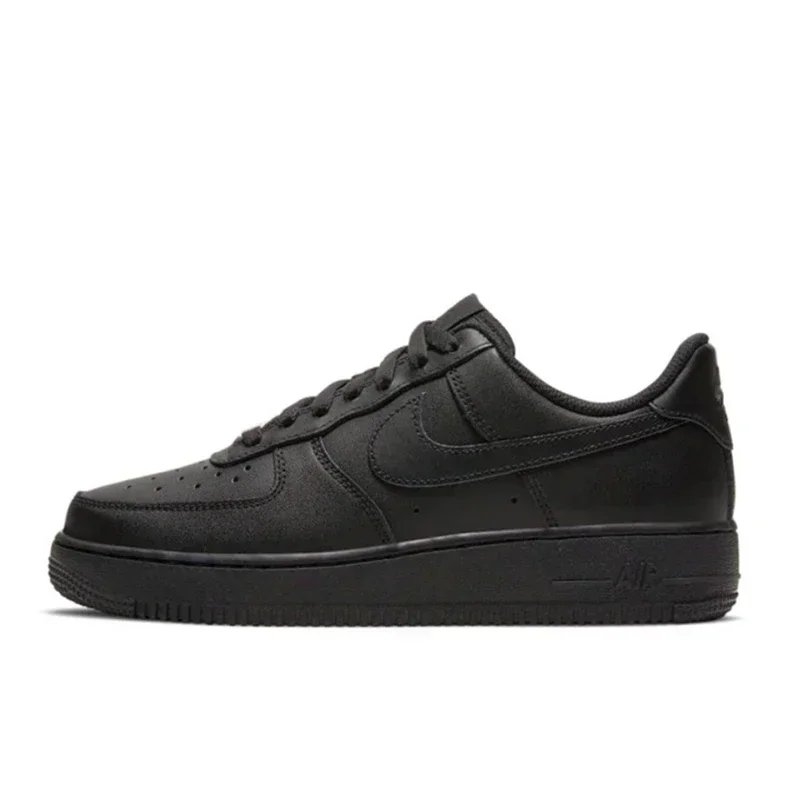 Nike Air Force 1 07 Men and Women Casual Sneakers Af 1 Sports Retro Skateboarding Shoes Black and White Nike Air Force 1 07 Men and Women Casual Sneakers Af 1 Sports Retro Skateboarding Shoes Black and White