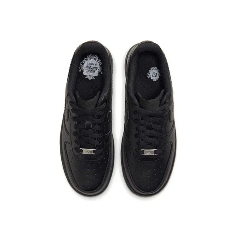 Nike Air Force 1 07 Men and Women Casual Sneakers Af 1 Sports Retro Skateboarding Shoes Black and White Nike Air Force 1 07 Men and Women Casual Sneakers Af 1 Sports Retro Skateboarding Shoes Black and White