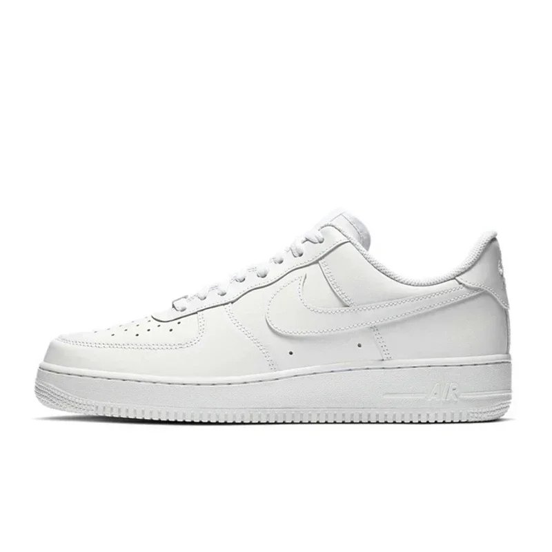 Nike Air Force 1 07 Men and Women Casual Sneakers Af 1 Sports Retro Skateboarding Shoes Black and White Nike Air Force 1 07 Men and Women Casual Sneakers Af 1 Sports Retro Skateboarding Shoes Black and White