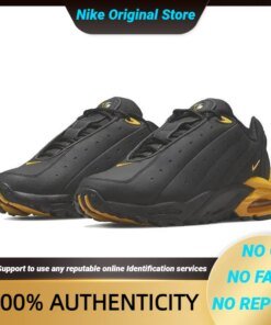 Nike Nocta X Hot Step Air Terra 'black University Gold' Sneakers Shoes Dh4692-002 With Original Box