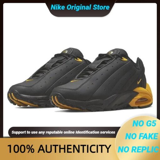 Nike Nocta X Hot Step Air Terra 'black University Gold' Sneakers Shoes Dh4692-002 With Original Box