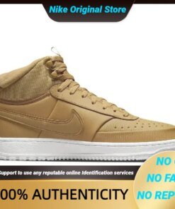 Nike Court Vision Mid Winter 'Elemental Gold' Sneakers shoes DR7882-700 With Original Box