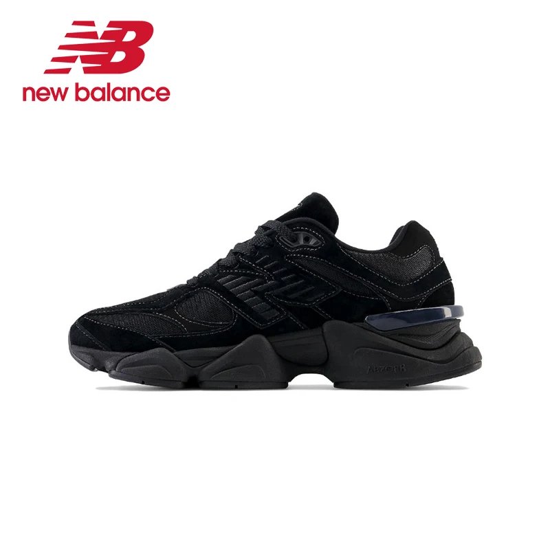 Original New Balance NB 9060 Non-Slip Lightweight Sports Casual Shoes Light Grey Men's and Women's Unisex Sneakers U9060GRY