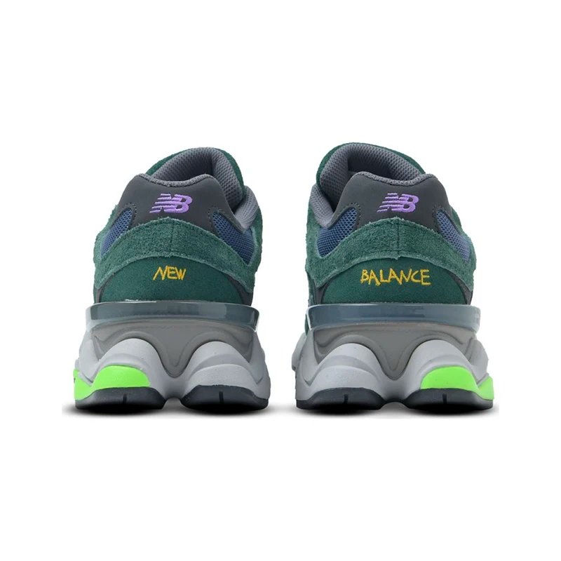 Original New Balance NB 9060 Non-Slip Lightweight Sports Casual Shoes Light Grey Men's and Women's Unisex Sneakers U9060GRY