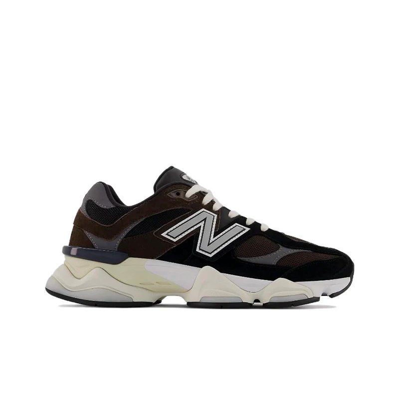 Original New Balance NB 9060 Non-Slip Lightweight Sports Casual Shoes Light Grey Men's and Women's Unisex Sneakers U9060GRY