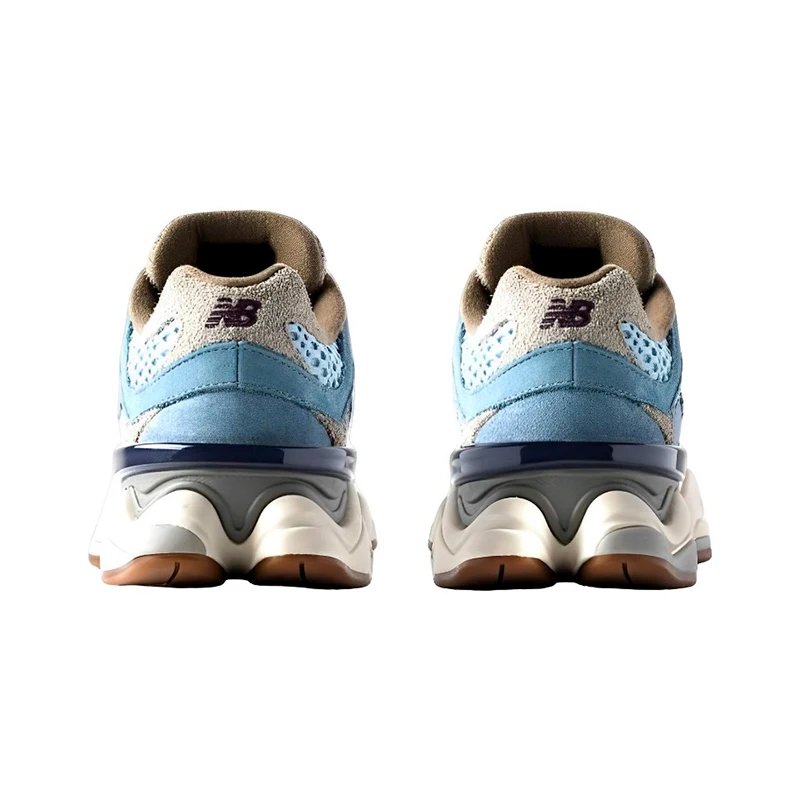 Original New Balance NB 9060 Non-Slip Lightweight Sports Casual Shoes Light Grey Men's and Women's Unisex Sneakers U9060GRY