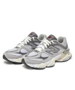 Alternative view of Original New Balance NB 9060 Non-Slip Lightweight Sports Casual Shoes Light Grey Men's and Women's Unisex Sneakers U9060GRY