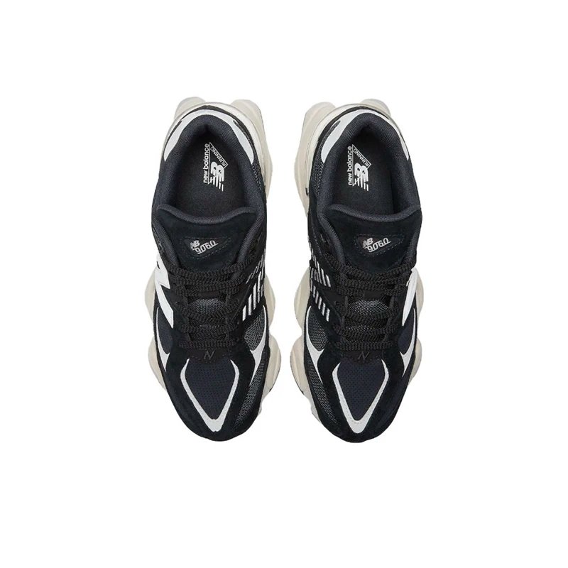 Original New Balance NB 9060 Non-Slip Lightweight Sports Casual Shoes Light Grey Men's and Women's Unisex Sneakers U9060GRY