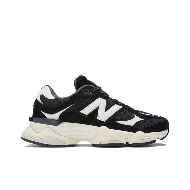 Original New Balance NB 9060 Non-Slip Lightweight Sports Casual Shoes Light Grey Men's and Women's Unisex Sneakers U9060GRY