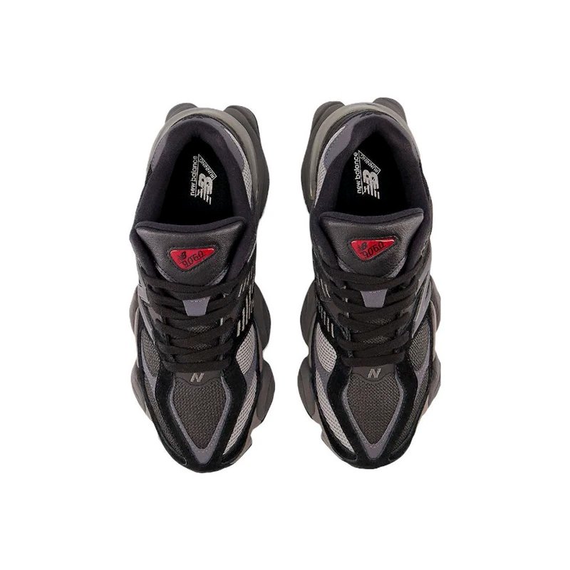 Original New Balance NB 9060 Non-Slip Lightweight Sports Casual Shoes Light Grey Men's and Women's Unisex Sneakers U9060GRY