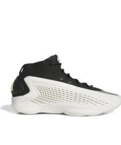 Alternative view of Adidas Newest Listing A.E.1 Mid Top Basketball Shoes Shock Absorbing and Slip Resistant Men's Sneakers Black and White