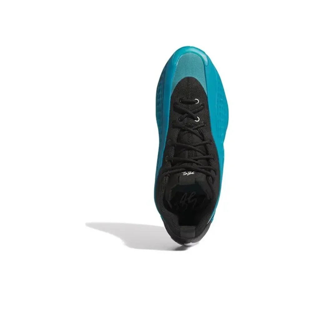 Adidas Newest Listing A.E.1 Mid Top Basketball Shoes Shock Absorbing and Slip Resistant Men's Sneakers Black and White