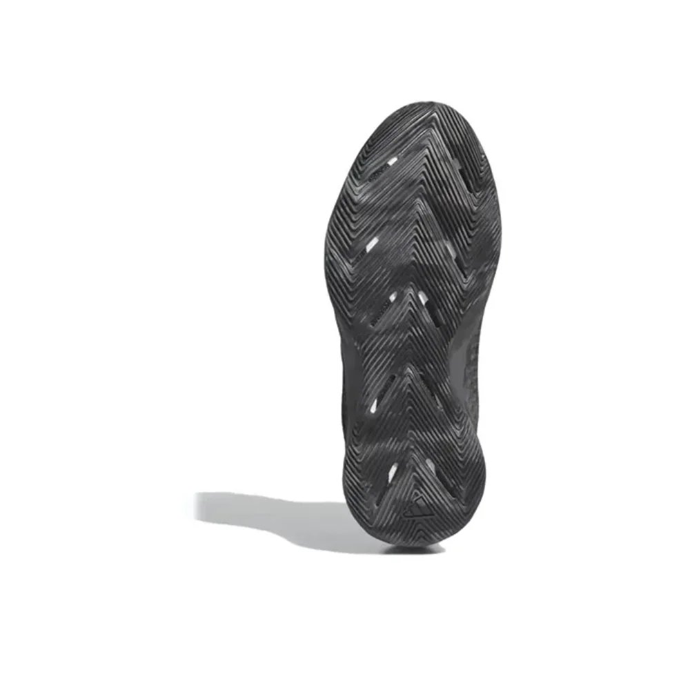 Adidas Newest Listing A.E.1 Mid Top Basketball Shoes Shock Absorbing and Slip Resistant Men's Sneakers Black and White